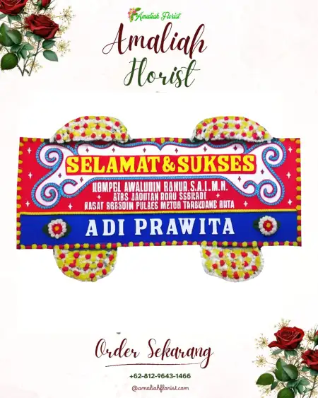 Papan Bunga Ucapan Selamat Kemadahbatur